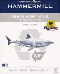 Hammermill - White Copy Paper - Use with All Office Equipment - Americas Industrial Supply