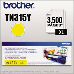 Brother - Yellow Toner Cartridge - Use with Brother HL-4150CDN, 4570CDW, 4570CDWT, MFC-9460CDN, 9560CDW, 9970CDW - Americas Industrial Supply