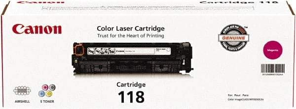 Canon - Magenta Toner Cartridge - Use with Canon imageCLASS LBP7200Cdn, LBP7660Cdn, MF8350Cdn, MF8380Cdw, MF8580Cdw - Americas Industrial Supply