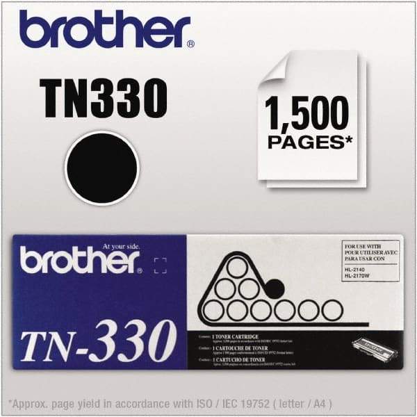 Brother - Black Toner Cartridge - Use with Brother DCP-7030, 7040, HL-2140, 2150N, 2170W, MFC-7320, 7340, 7345N, 7440N, 7840W - Americas Industrial Supply