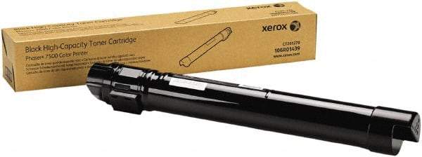 Xerox - Black Toner Cartridge - Use with Xerox Phaser 7500 - Americas Industrial Supply