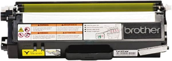 Brother - Yellow Toner Cartridge - Use with Brother HL-4150CDN, 4570CDW, 4570CDWT, MFC-9460CDN, 9560CDW, 9970CDW - Americas Industrial Supply