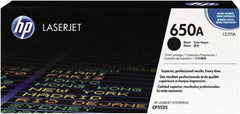 Hewlett-Packard - Black Toner Cartridge - Use with HP Color LaserJet Enterprise CP5525, M750 - Americas Industrial Supply