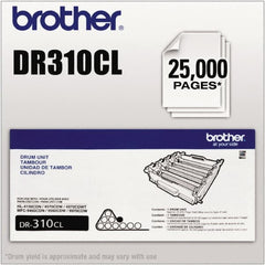 Brother - Black Drum Unit - Use with Brother HL-4150CDN, 4570CDW, 4570CDWT, MFC-9460CDN, 9560CDW, 9970CDW - Americas Industrial Supply