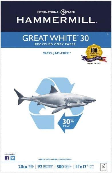 Hammermill - White Copy Paper - Use with Laser Printers, Inkjet Printers, Copiers - Americas Industrial Supply