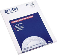 Epson - White Photo Paper - Use with Inkjet Printers - Americas Industrial Supply