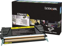 Lexmark - Yellow Toner Cartridge - Use with Lexmark C746, C748 - Americas Industrial Supply