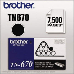 Brother - Black Toner Cartridge - Use with Brother HL-6050D, 6050DN, 6050DW - Americas Industrial Supply