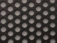 Value Collection - 36 x 40 x 0.06" Perforated Carbon Steel Sheet - 1/2" Staggered Round Holes, 11/16" Hole Spacing - Americas Industrial Supply
