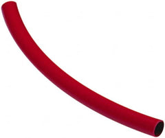 Caplugs - 1-3/8" ID x 1-1/2" OD, 1/16" Wall Thickness, 50' Long, Silicone Tube - Rusty Red, 600°F - Americas Industrial Supply