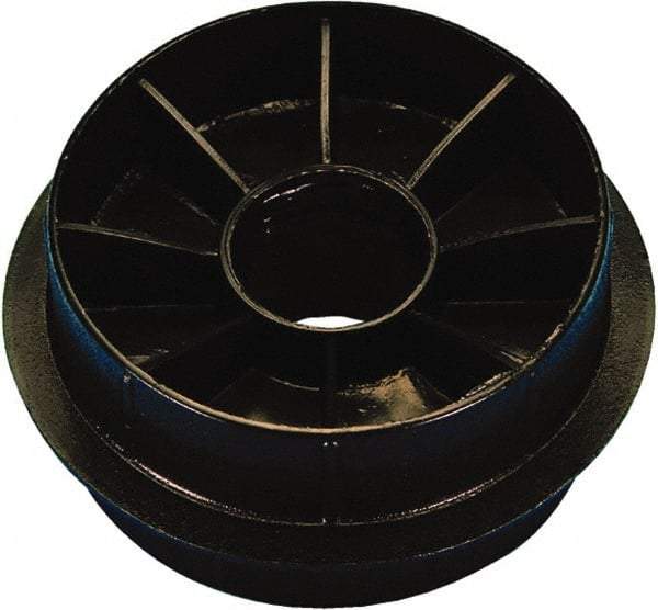 Caplugs - Round Head Double-Ended Plug - 3" OD, High-Density Polyethylene, Black - Americas Industrial Supply