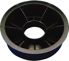 Caplugs - Round Head Core Plug - 1-1/2" OD, High-Impact Polystyrene, Black - Americas Industrial Supply