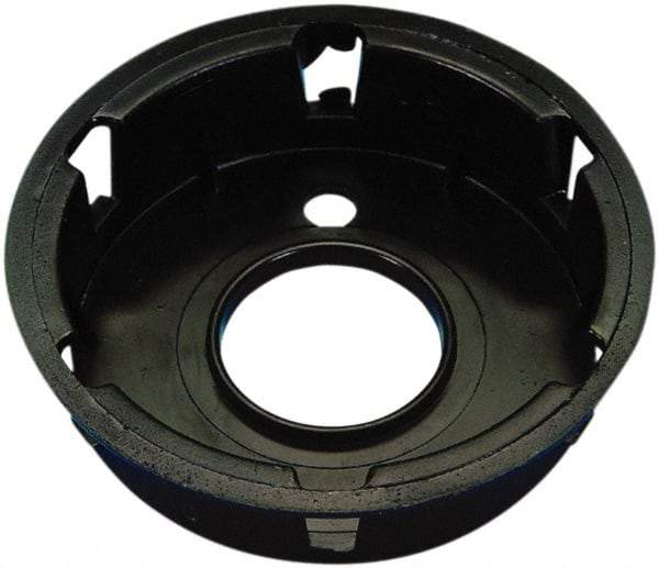 Caplugs - 1" ID, Round Head Plug - 3" OD, High-Impact Polystyrene, Black - Americas Industrial Supply