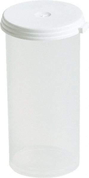 Caplugs - Beakers & Pipettes - 12DRAM NATURAL 550/PK POLYP STERILIZATION VIAL - Americas Industrial Supply