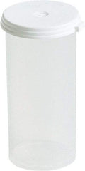Caplugs - Beakers & Pipettes - 12DRAM NATURAL 550/PK POLYP STERILIZATION VIAL - Americas Industrial Supply