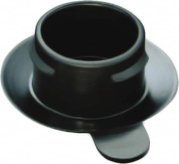 Caplugs - Push-In Finishing Plugfor 7/8 SAE Thread - 0.797" ID, 1.15 OD, Low-Density Polyethylene, Black - Americas Industrial Supply
