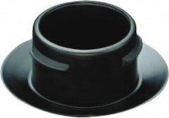 Caplugs - Push-In Finishing Plugfor 1/4 SAE Thread - 0.206" ID, 0.4 OD, 1/4" Deep, Low-Density Polyethylene, Black - Americas Industrial Supply