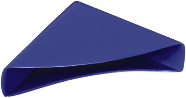 Caplugs - Vinyl Corner Cover - 3/4" Inside Width, 2-1/2" Long, Blue - Americas Industrial Supply