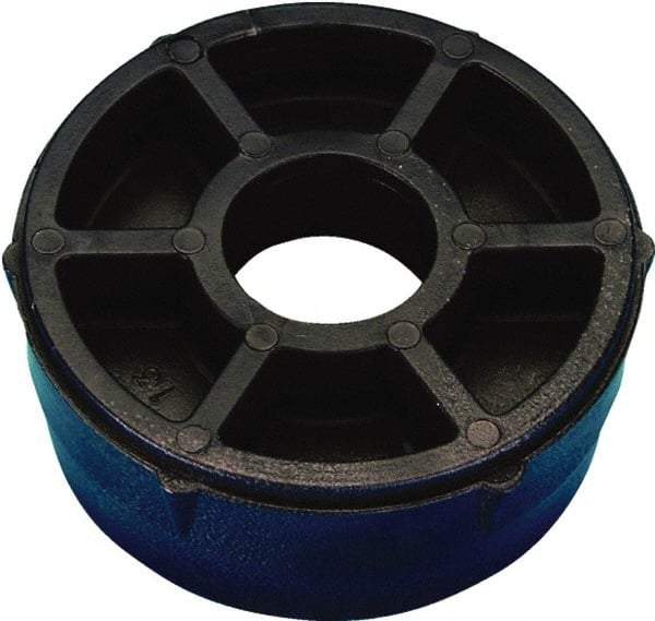 Caplugs - Round Head Core Plug - 3" OD, Polypropylene Copolymer, Black - Americas Industrial Supply