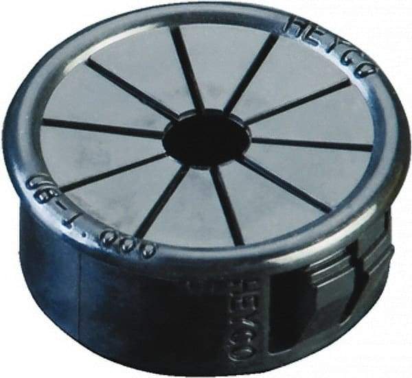 Caplugs - Nylon Universal Bushing for 1" Conduit - For Use with Cables, Hose, Shafts & Tubing - Americas Industrial Supply