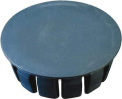 Caplugs - Snap-In Finishing Plug - Nylon, Black - Americas Industrial Supply