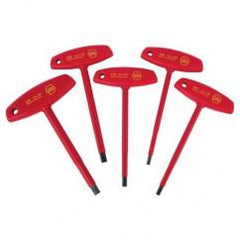 5PC INSULATED T-HANDLE HEX SET-MM - Americas Industrial Supply