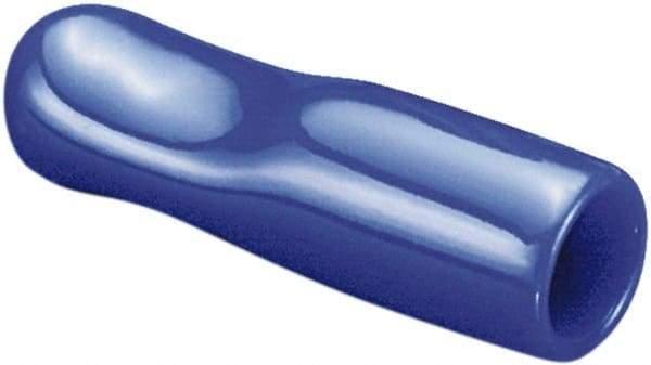 Caplugs - 0.42" ID, Pull-Tab, Round Head Cap - 1-23/64" Long, Vinyl, Black - Americas Industrial Supply