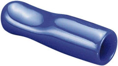 Caplugs - 0.42" ID, Pull-Tab, Round Head Cap - 1-23/64" Long, Vinyl, Black - Americas Industrial Supply