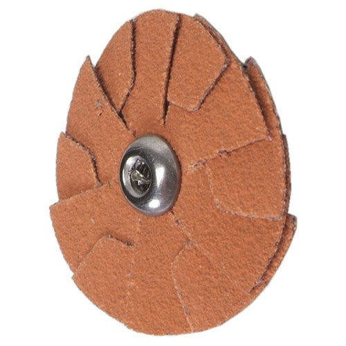 3″ Blaze Overlap Slotted Disc 2-Ply 80 Grit 8–32 Eyelet Ceramic Alumina - Americas Industrial Supply