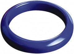 Caplugs - 0.96" ID, Push-On Weld Neck Cap - 1.29" OD, 5/32" Long, Vinyl, Black - Americas Industrial Supply