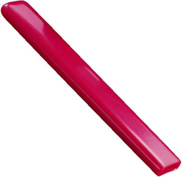 Caplugs - 5/16" x 1-1/2" x 1-1/2", Rectangular Head Finishing Cap/Grip - 1" Long, Vinyl, Red - Americas Industrial Supply