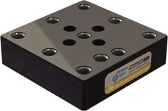 Jergens - 130mm Long x 130mm Wide x 35mm High Steel Fixture Plate - 35mm Plate Thickness - Americas Industrial Supply