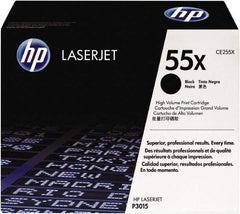 Hewlett-Packard - Black Toner Cartridge - Use with HP LaserJet Enterprise 500 MFP M525, flow MFP M525c, P3015, LaserJet Pro M521dn - Americas Industrial Supply