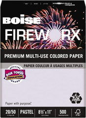 Boise - 8-1/2" x 11" Lavender Colored Copy Paper - Use with Laser Printers, Copiers, Plain Paper Fax Machines, Multifunction Machines - Americas Industrial Supply