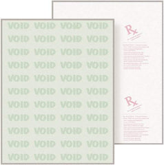 DocuGard - 8-1/2" x 11" Green Medical Security Paper - Use with Laser Printers, Inkjet Printers - Americas Industrial Supply