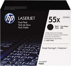 Hewlett-Packard - Black Toner Cartridge - Use with HP LaserJet Enterprise 500 MFP M525, flow MFP M525c, P3015, LaserJet Pro M521dn - Americas Industrial Supply