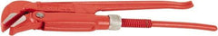 Wiha - 22-1/2" Hardened Steel Pipe Wrench Plier - 2" Pipe Capacity - Americas Industrial Supply