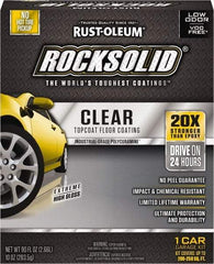 Rust-Oleum - 70 oz Clear Floor Coating - Low Odor & Chemical Resistant - Americas Industrial Supply