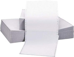 UNIVERSAL - White Two-Part Carbonless Paper - Use with Tractor-Feed Printers - Americas Industrial Supply