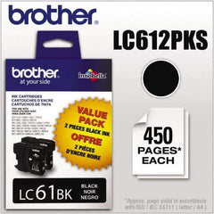 Brother - Black Ink Cartridge - Use with Brother DCP-J140W, 165C, 375CW, 385C, 395CN, 585CW, MFC-250C, 255CW, 290C, 295CN, 490CW, 495CW, J615W, 775CW, 790CW, 795CW, 990CW - Americas Industrial Supply