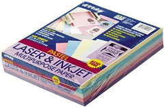 Pacon - 8-1/2" x 11" Assorted Colors Colored Copy Paper - Use with Laser Printers, Copiers - Americas Industrial Supply