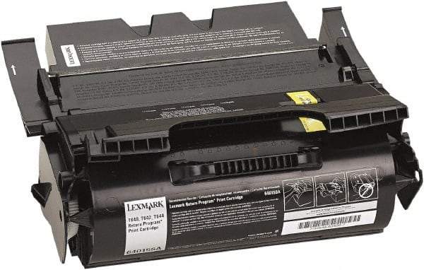 Lexmark - Black Toner Cartridge - Use with Lexmark T640, T642, T644 - Americas Industrial Supply