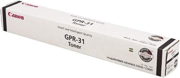 Canon - Black Toner Cartridge - Use with Canon imageRUNNER ADVANCE C5035, C5030 - Americas Industrial Supply