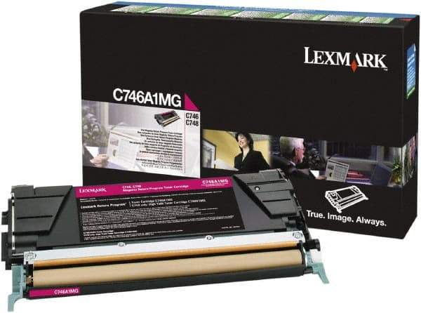 Lexmark - Magenta Toner Cartridge - Use with Lexmark C746, C748 - Americas Industrial Supply