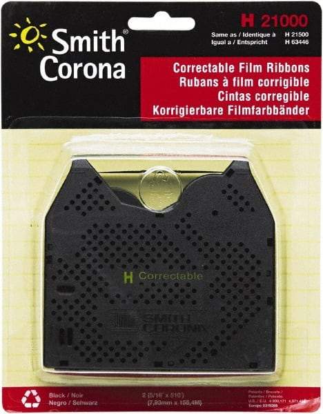 Smith Corona - Correctable Ribbon - Use with Smith Corona Sterling, Enterprise & Citation Electronic, All Portable PWP - Americas Industrial Supply