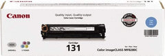 Canon - Cyan Toner Cartridge - Use with Canon imageCLASS LBP7110Cw, MF8280Cw - Americas Industrial Supply