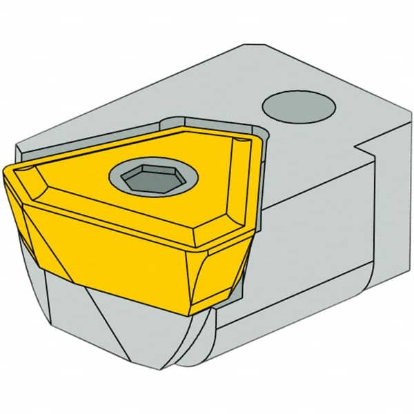 Iscar - Series Deep Drill 1-Insert Inner Drill Cartridge - Americas Industrial Supply