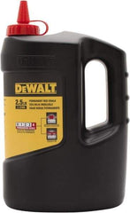 DeWALT - 5 Lb Container Chalk Refill - Red - Americas Industrial Supply