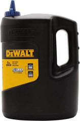 DeWALT - 5 Lb Container Chalk Refill - Blue - Americas Industrial Supply