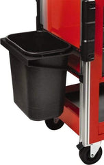 Proto - Tool Box Plastic Trash Can Holder - 19-1/2" Wide x 11-1/2" Deep x 7" High, Black, For JUC3743-3SG, JUC1834-SG-LK, JUC1834-5SG-SC - Americas Industrial Supply